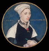 Hans holbein the younger Jane Small, oil on canvas